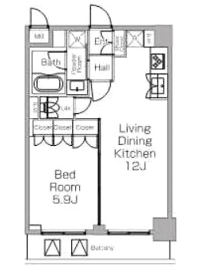 プラウドフラット三軒茶屋2 304