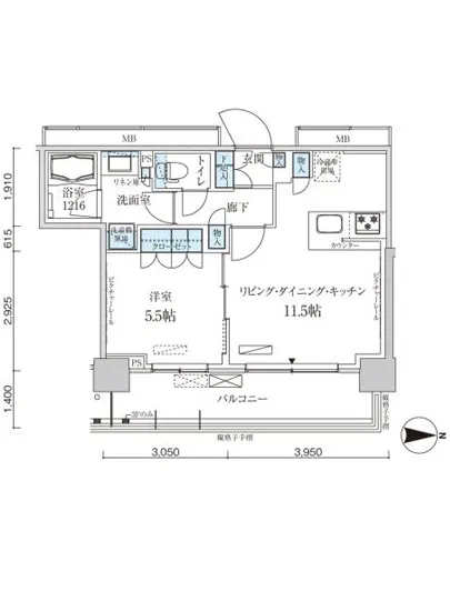 パークアクシス菊川ステーションゲート 611