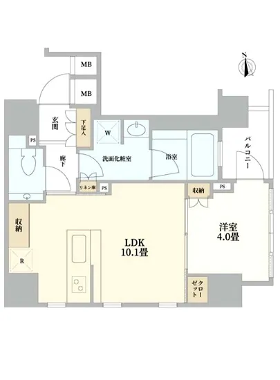 ザ・パークハウスアーバンス高輪 9F