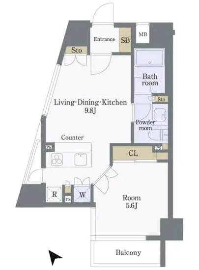 ラグジュアリーレジデンス新宿ソラーレ 1001