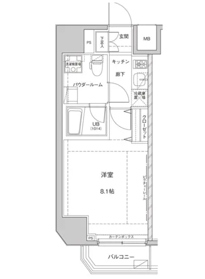 ジェノヴィア東大前グリーンヴェール 1401