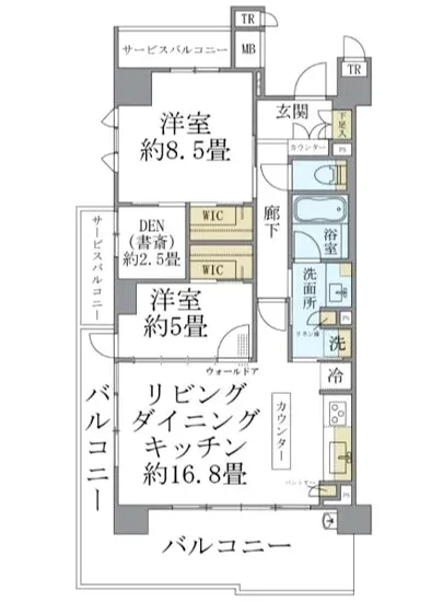 ブリリア大山パークフロント 608