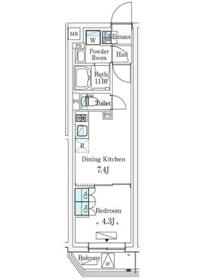 参宮橋ビューアパートメント 304