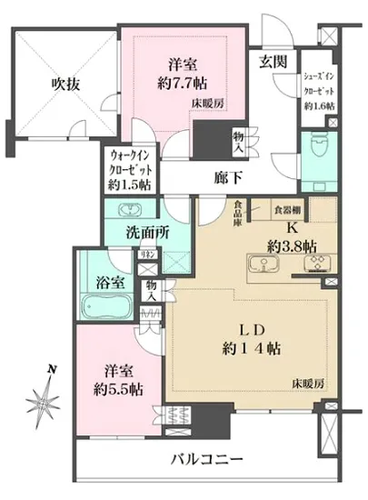 ザ・パークハウスグラン神山町 406