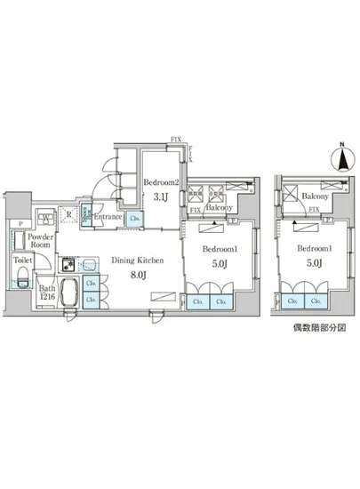 ザ・ライオンズフォーシア八丁堀 903