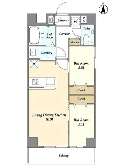 アルファコート西糀谷 106