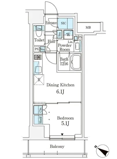 テラス駒込イースト 1202