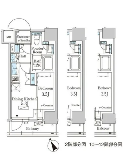 パークアクシス日本橋茅場町ステーションゲート 804