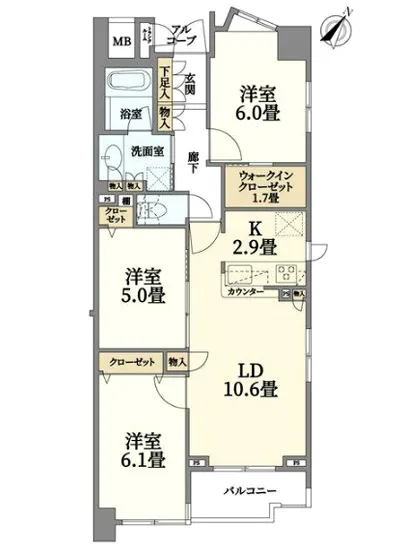 クレストフォルム日本橋水天宮 11F