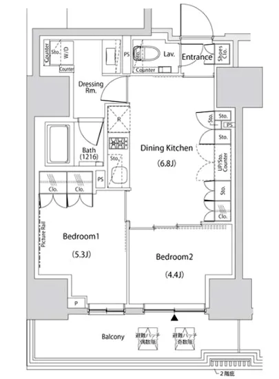 ザ・パークハビオ新中野 405