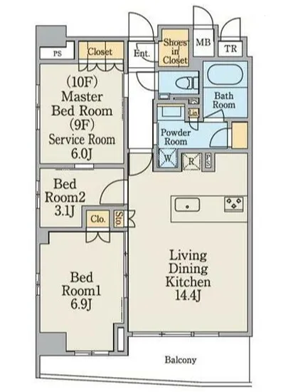 クレストコート日本橋浜町 901