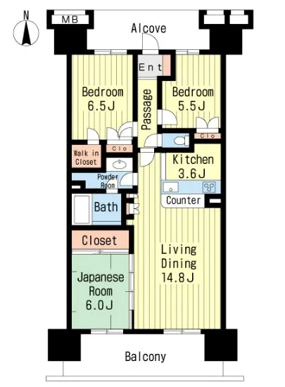 品川シーサイドレジデンス 5F