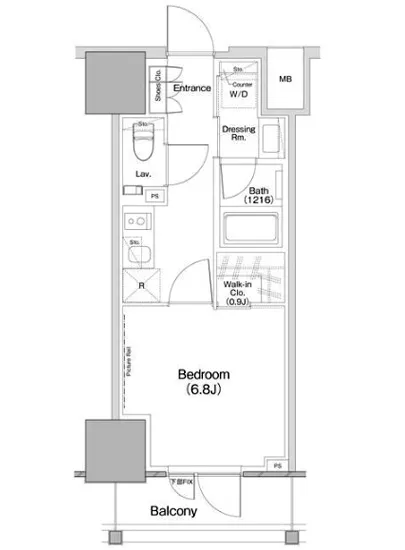 ザ・パークハビオ板橋区役所前 1306