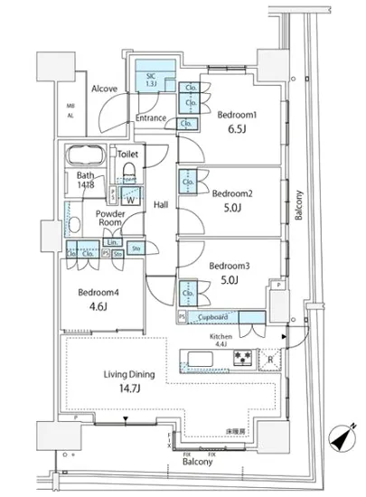 晴海フラッグ SUN-1409