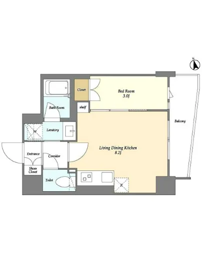 ウェルスクエア赤塚新町 402