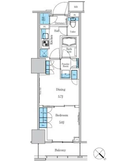パークアクシス滝野川ラ ブリーズ 1509
