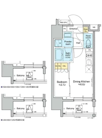 プラウドフラット亀戸ステーションプレイス 804