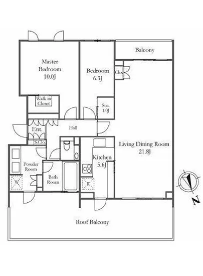 目白ガーデンヒルズ 6F
