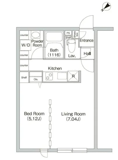 プライムアーバン洗足 106