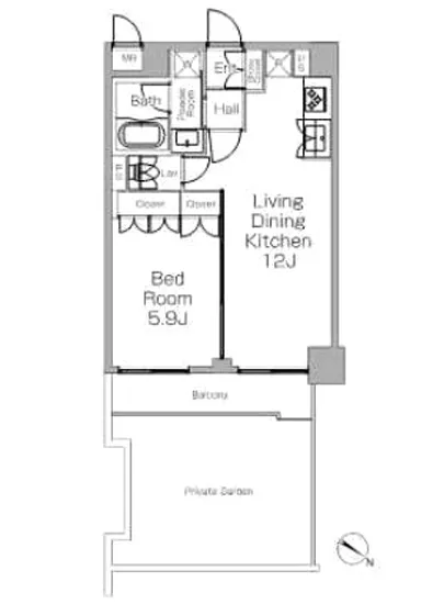 プラウドフラット三軒茶屋2 306