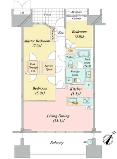 ザ晴海レジデンス 18F