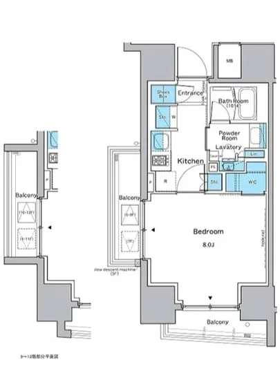 ルフォンプログレ品川戸越 803