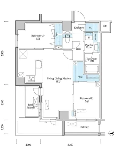 デュオフラッツ篠崎 401