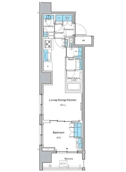 ルフォンプログレ品川戸越 1101
