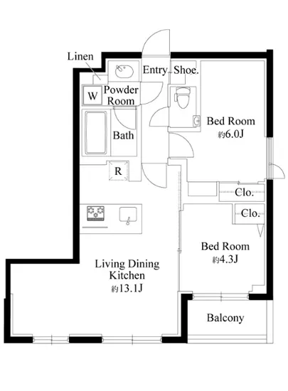 ルネサンス六本木プレミアムコートVivant 301