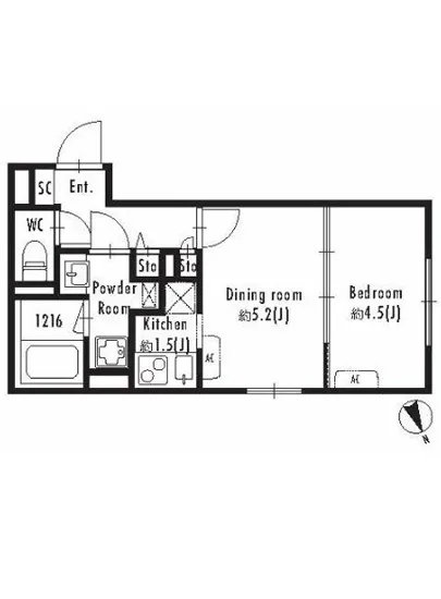 グランパセオ西新宿 401