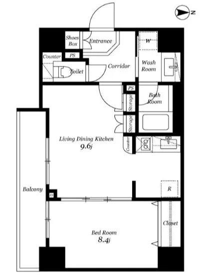 ガリシア新御徒町 1203