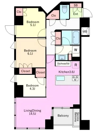ブランズ代々木参宮橋 402
