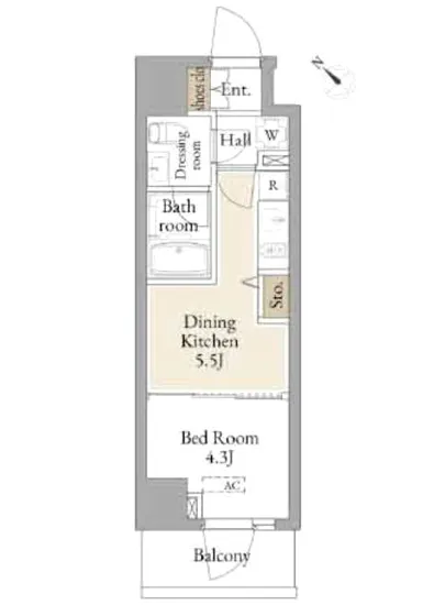 グランカーサ東中野 202