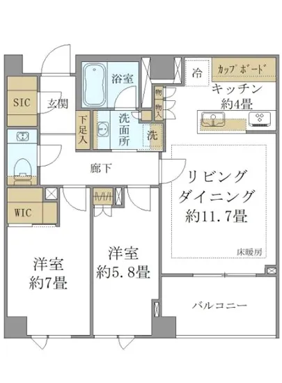 ブリリア高輪レフィール 207