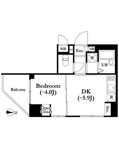 ザ・パームス錦糸町 401