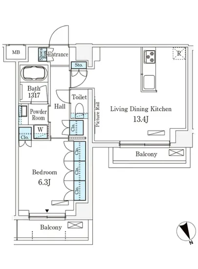 アリビオ学芸大学 209