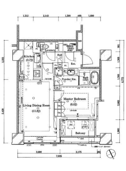 ザ・神宮前レジデンス 707