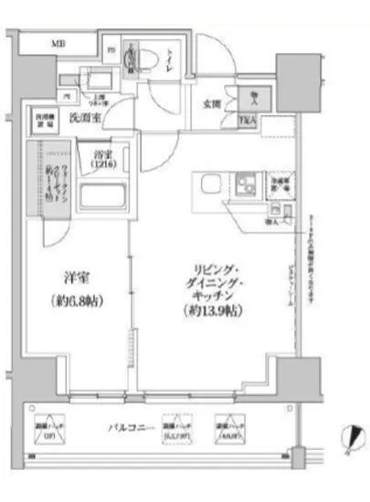 パークハビオ渋谷本町レジデンス 901