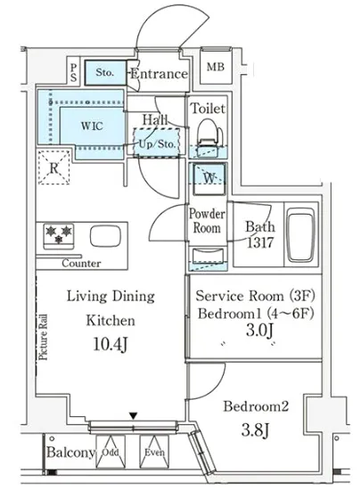 アジールコート山手動坂 303