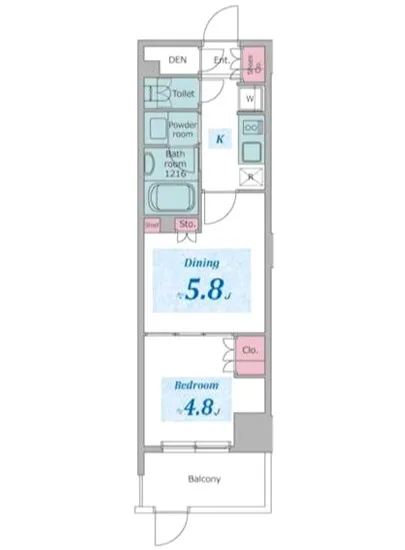 クロスレジデンス六義園 101