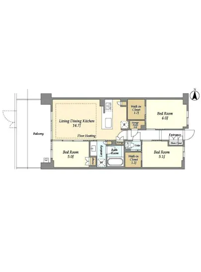 ドゥーエ町屋 102