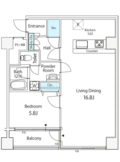 リーラハイツヒジリザカ 503