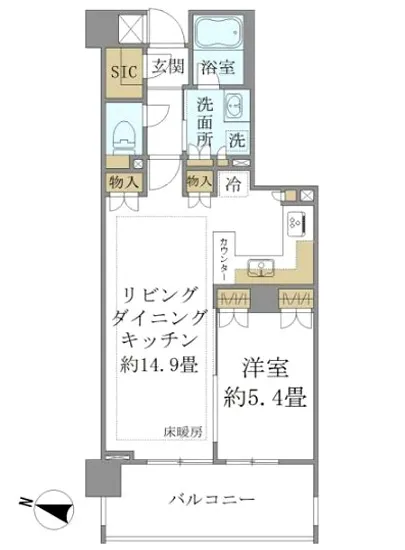 ブリリア神楽坂id 504