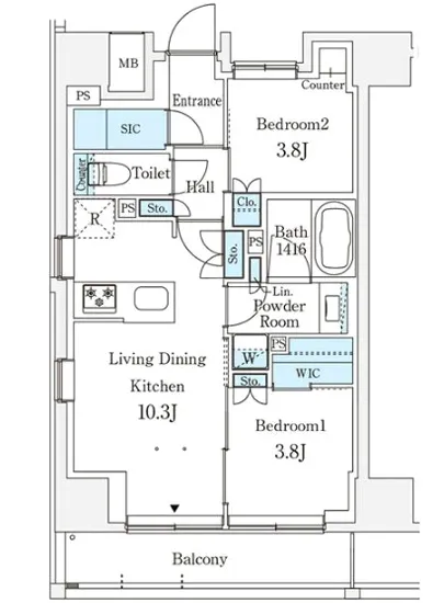 テラス駒込イースト 1101