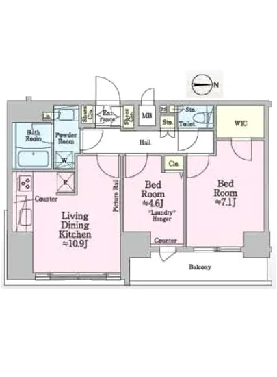 ワンルーフレジデンス板橋大山 1202