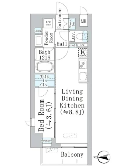 アーデル浮間舟渡 305