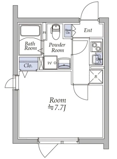アトリオフラッツ戸越 202