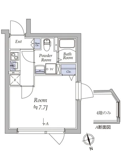アトリオフラッツ戸越 203