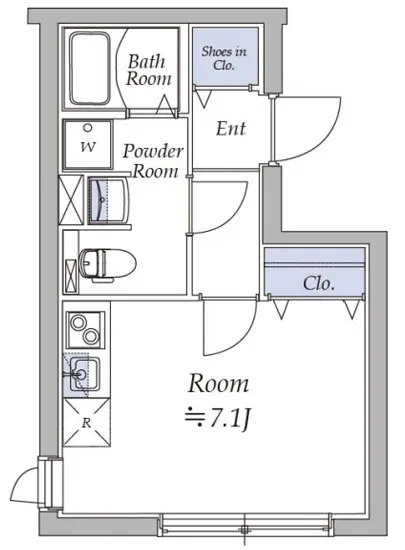 アトリオフラッツ戸越 304