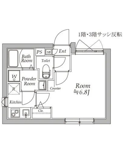 アトリオフラッツ祖師谷 101